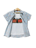 Batman Black & Blue Line Double Casual Shirt Boys