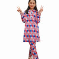 color Full Heart & Leaves Mahroon Paris Girls(R-341N)