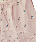 Umbralla With Chair Baby Pink Skirt Suit Girls