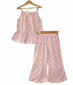 Umbralla With Chair Baby Pink Skirt Suit Girls