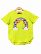 Rainbow Parrot T-shirt Girls