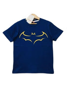 Batman Logo Navy T-Shirt Boys