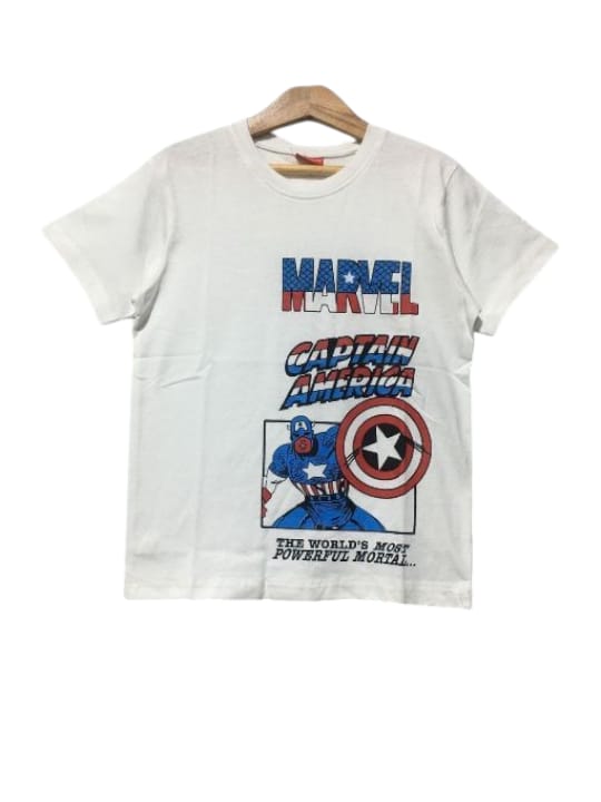 Marvel Ca White T-Shirt Boys