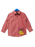 Believe In Yourself Carrot Casual Shirt Boys