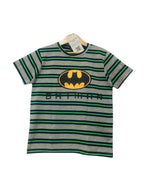 Batman Parrot & Oatmeal Striper T-Shirt Boys