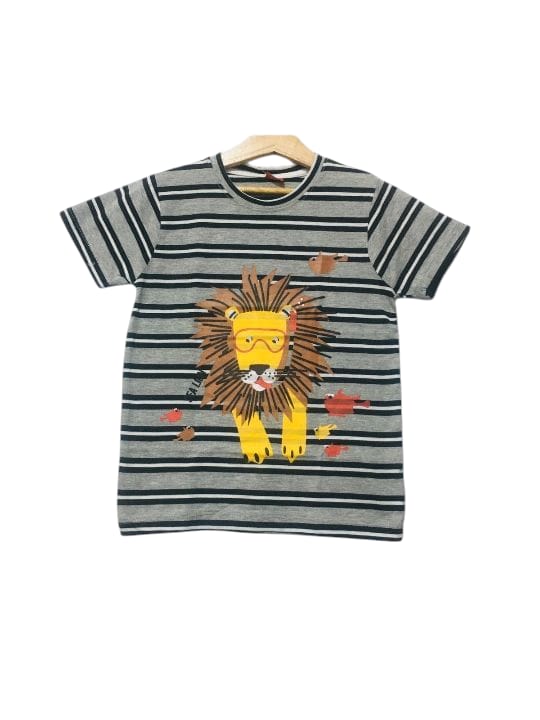 Sea Lion Striper Oatmeal T-Shirt Boys