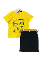 Ocean Life Yellow Nicker Suit Boys