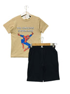 Amazing Super Man Skin Nicker Suit Boys