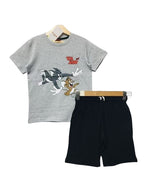 Tom & Jerry Oatmeal Nicker Suit Boys