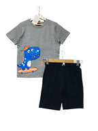 Cool Skate Oatmeal Nicker Suit Boys