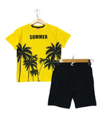 Summer Yellow Nicker Suit Boys