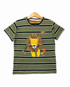 Sea Lion Mehndi Striper T-Shirt Boys
