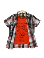 MNG Red Inner Red Black Red Casual  Double Casual