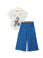 Doll With Cycle White T-Shirt & Flapper Girls