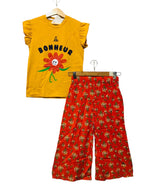 Bonheur Mustered T-Shirt & Flapper Girls