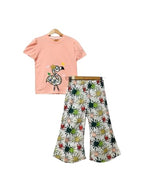 Duck Logo Peach T-Shirt & Flapper Girls