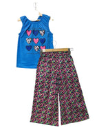 Strive Better Royal Blue T-Shirt & Flapper Girls