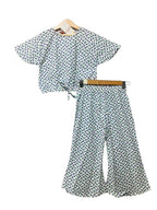 Purple Flower Half Sleeve White Skate Fish Girls