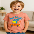 Sun & Surf Tee Pink T-Shirt Boys