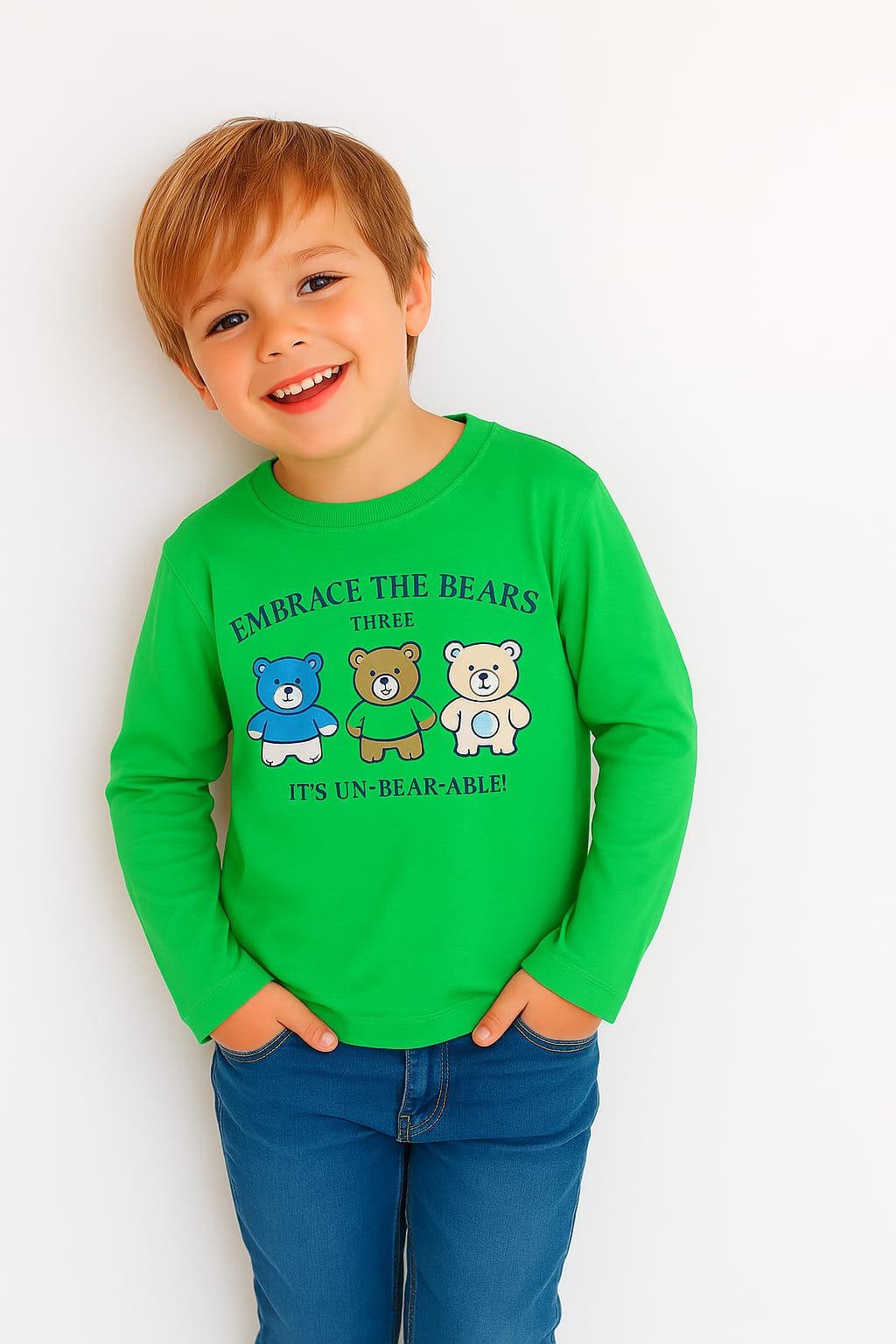 Three Bear Parrot T-Shirt Boys
