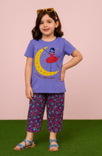 Dance with Stars Purple T-Shirt Girls