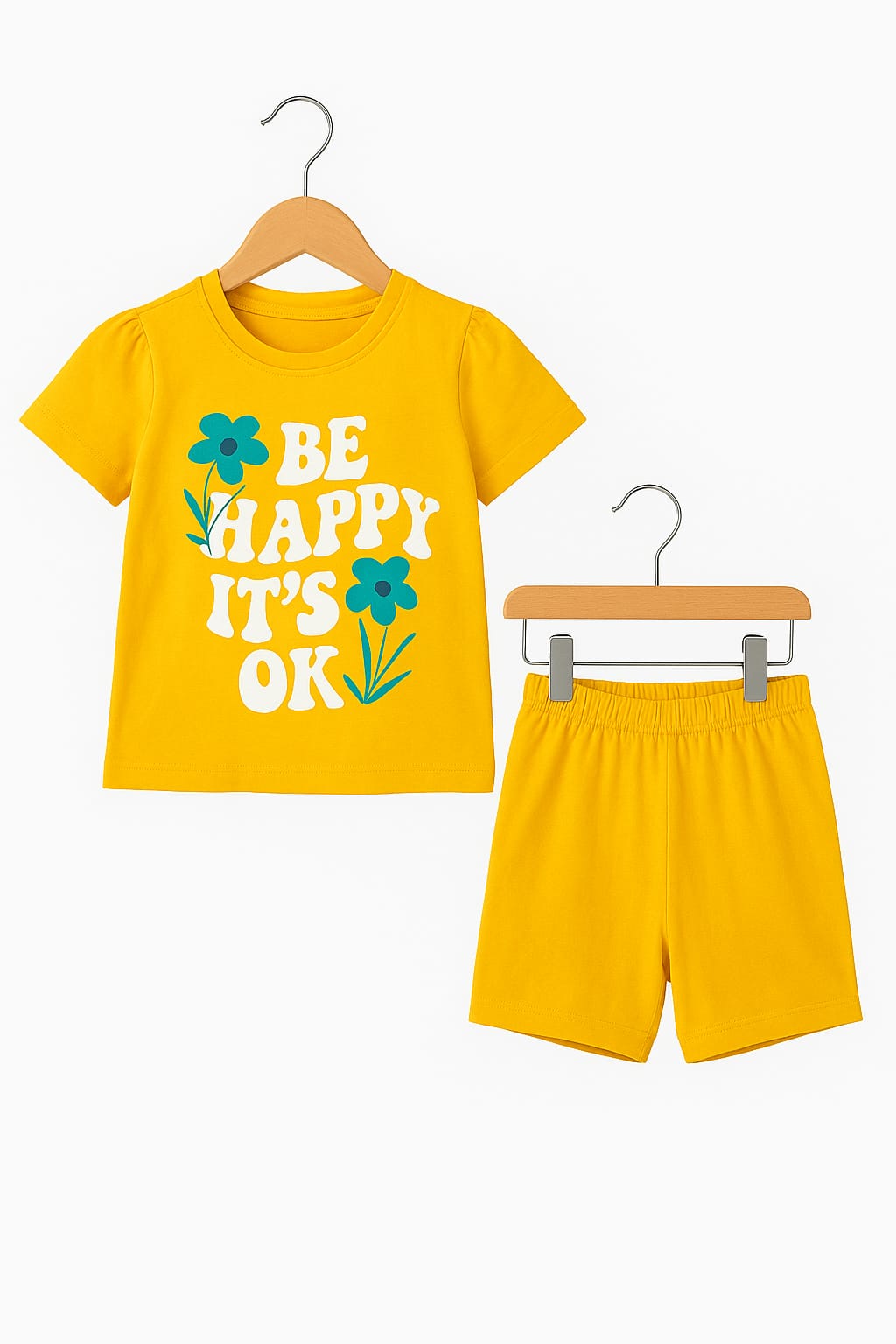 Be Happy Mustred Nicker Suit Girls