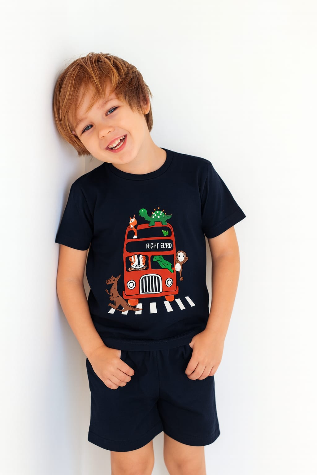 Right Euro Navy Nicker Suit Boys