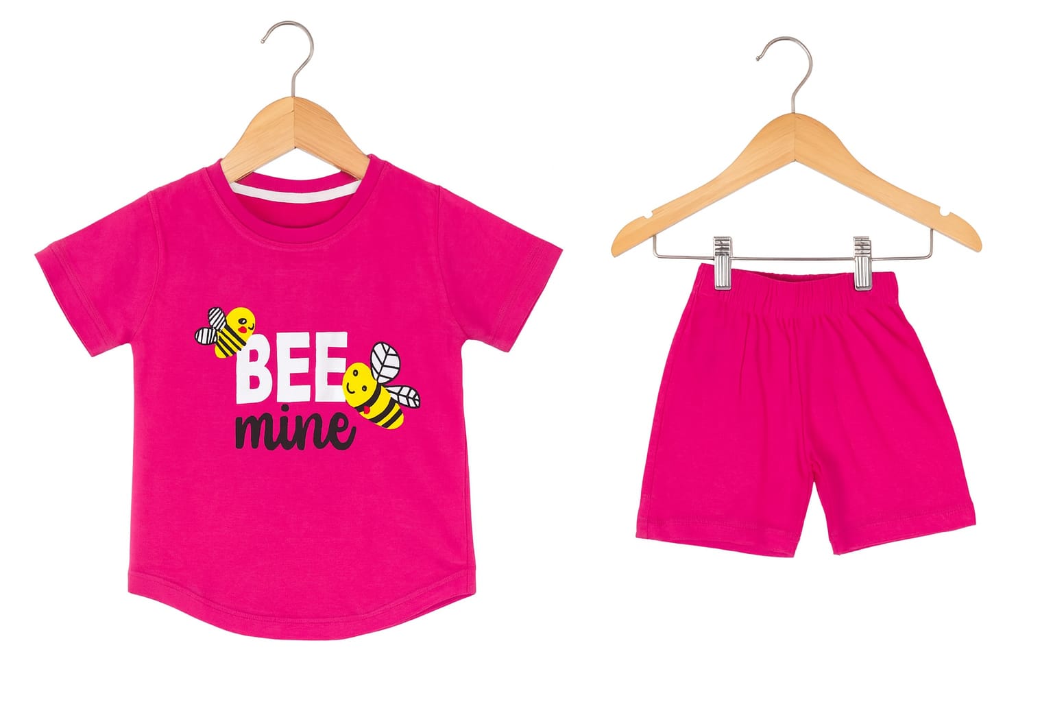 Be Mine Pink Nicker Suit Girls
