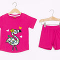 Duck Logo Pink Nicker Suit Girls ( R-83 ) Factory