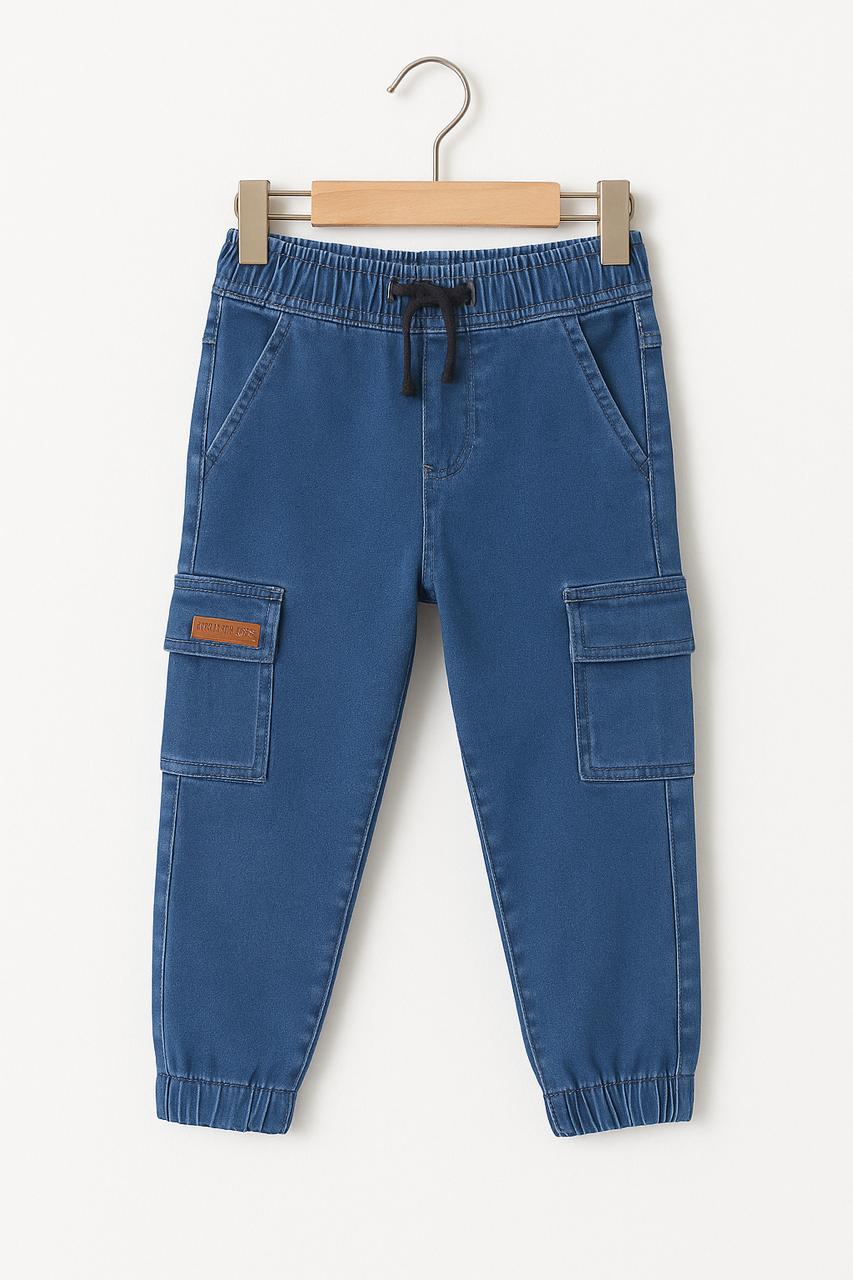 6 Pocket Mid Blue Jeans Boys