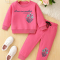 Love Pink Embroidery Track-suit Girls ( R-221 )