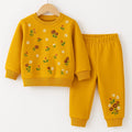 Embroidery All Over Mustered Track-suit Girls ( Factory )