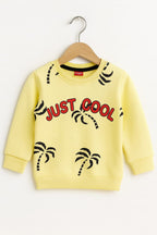 Just Cool Lemon Sweatshirt Boys