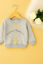 Batman print oatmeal Track-suit-Boys