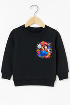 Super Mario Black Sweatshirt Boys