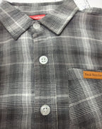 Gray & Black Winter Casual-Shirt Boys