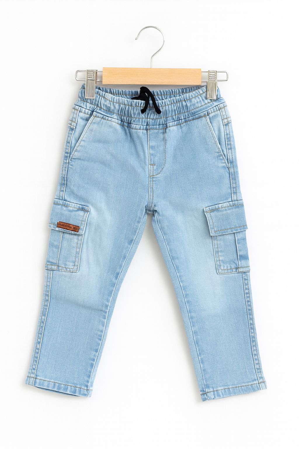 6 Pocket Sky Blue Jeans Boys (R-481)