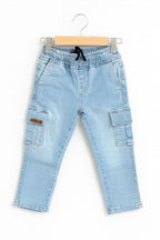6 Pocket Sky Blue Jeans Boys