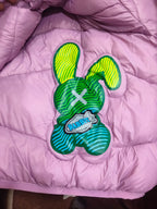 Rabbit Logo Falsa Puffer Jacket