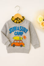 Sun & Surf Oatmeal Double Sweatshirt Boys