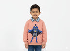 Batman Peach Double Sweatshirt Boys