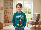 It All About C-Green Double Sweatshirt Boys