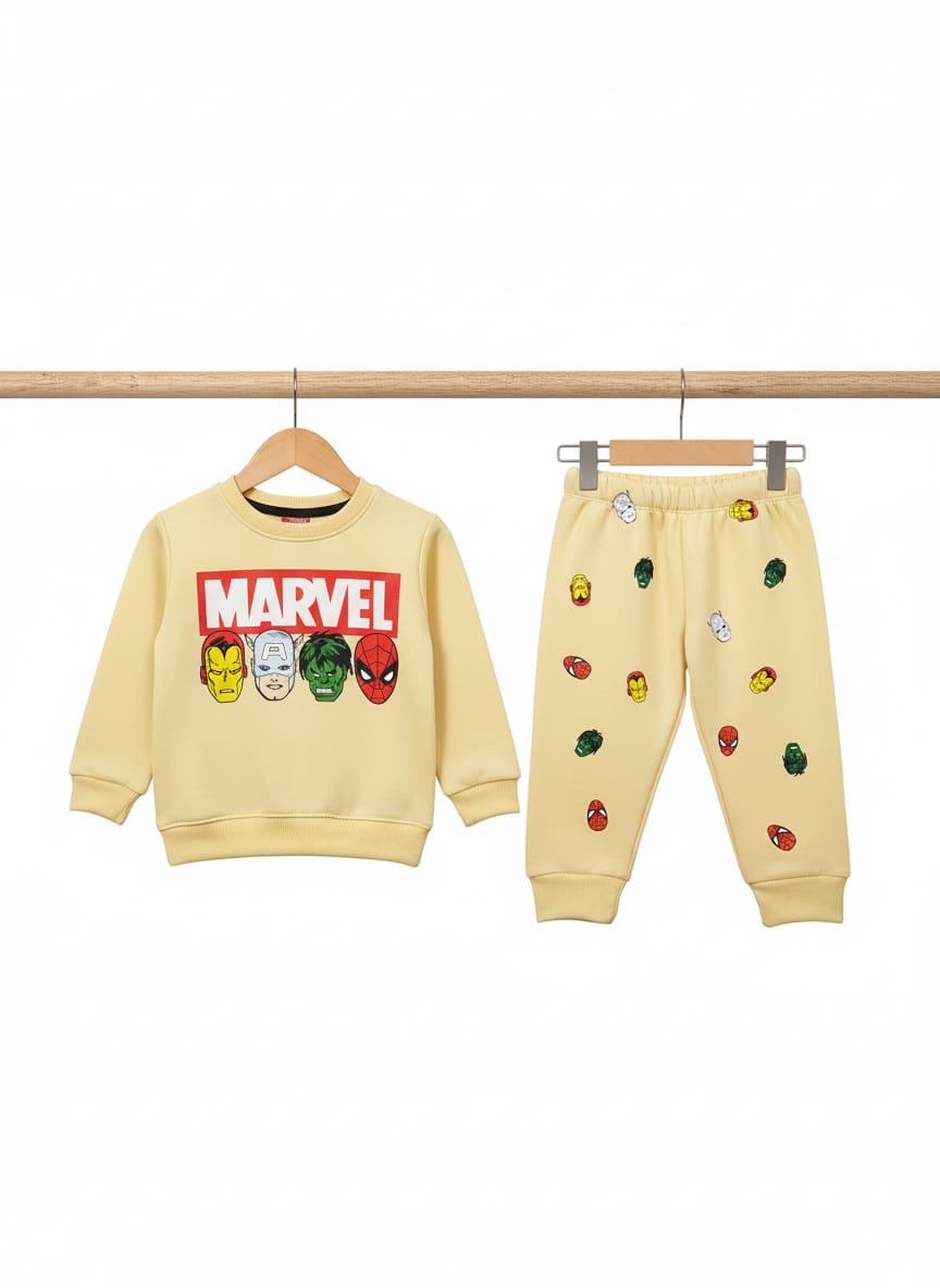 Marvel Lemon Track-Suit Boys