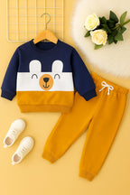 Bear Smile Mustard Track-suit Boys