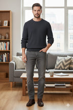 Gray Denim Pant Men's