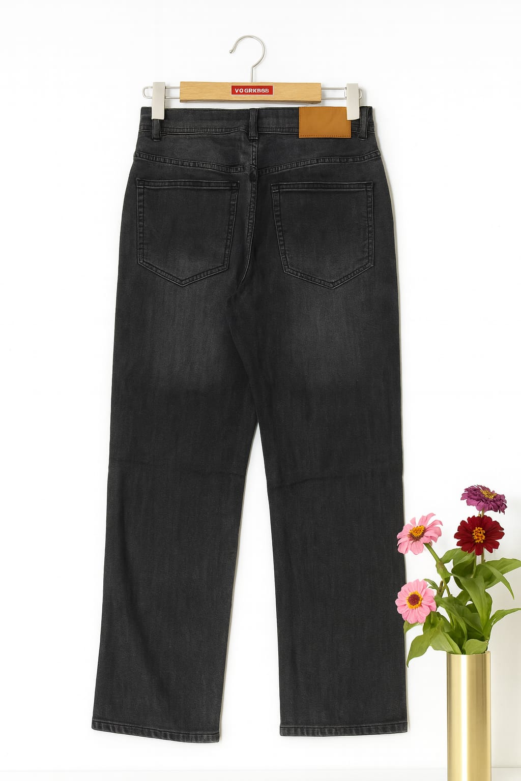 Dark Gray Denim Pant Men's