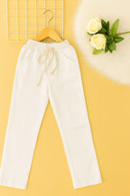 3 Pocket White Trouser Men's