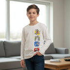 Tom Faces From Side Cream T-Shirt Boys