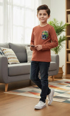 Hulk Logo Camel T-Shirt Boys