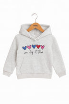 One Day Oatmeal Hoodies Girls